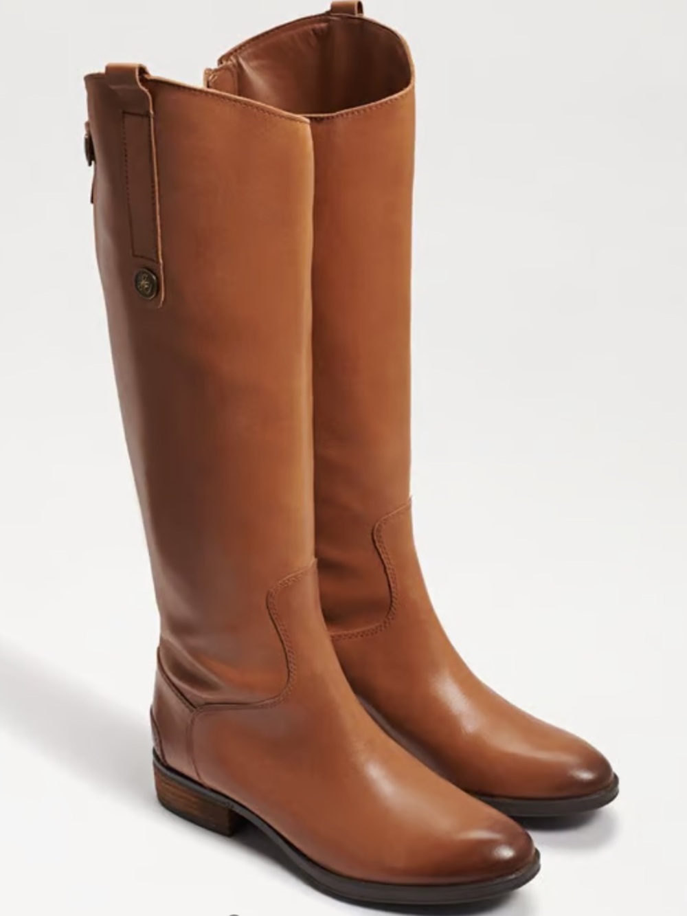 Sam Edelman Penny Riding Boots Equestrian Whiskey Leather US 6 Timeless Classic - Picture 1 of 16